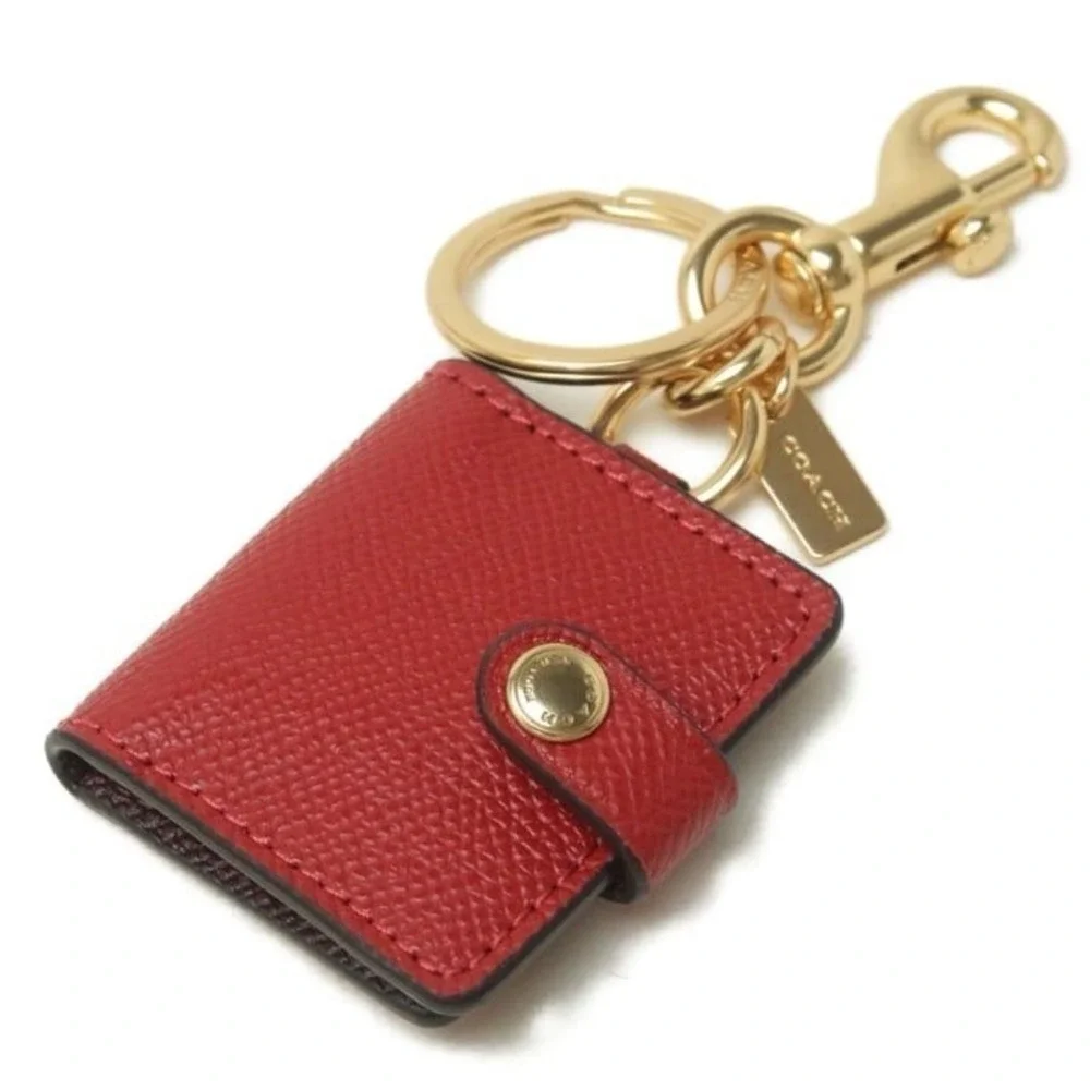 COACH Signature ID Case & Photo Keychain IN‎ GIFT BOX NWT